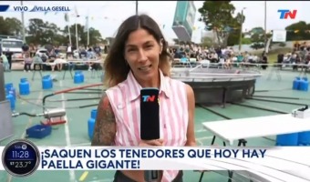 TN TRANSMITE EN VIVO LA PAELLA DE LA AMISTAD